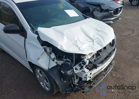 2019 Chevrolet Spark Ls Manual из США, поврежденный, VIN KL8CA6SA2KC815975